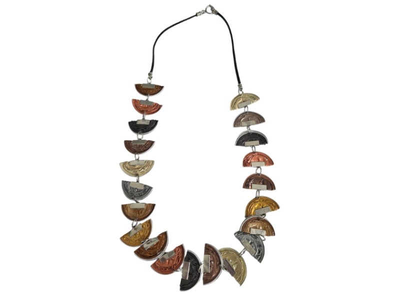 Autumn Half-Moon Necklace
